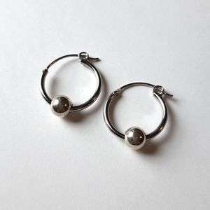 925 Sterling Silver Hoop Earrings